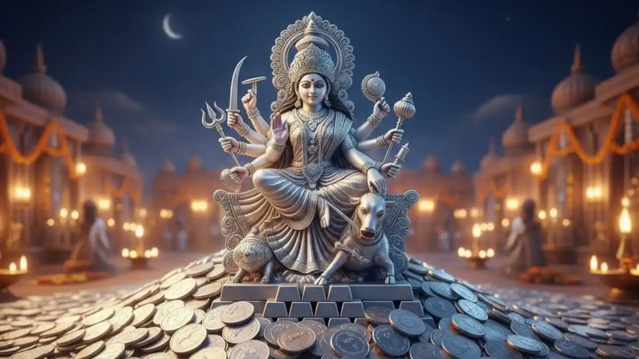 ಶಿವಮೊಗ್ಗದಲ್ಲಿ  ಬೆಳ್ಳಿ 3 ಲಕ್ಷ! ಬಂಗಾರ 1.5 ಲಕ್ಷ! ಬಾನಿಗೇರಿದ ಬೆಲೆ, ಬಸವಳಿದ ಗ್ರಾಹಕ!